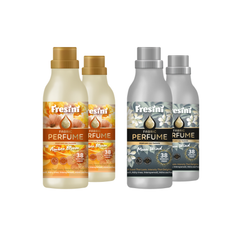 Fresini 4x Sada parfémů na praní – Purple Rain + Fresh Breeze (4 400 ft/lahvička)