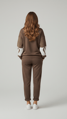 Gangstar Fashion Lushline melegítõszett Sötétbarna - Gangstar Fashion