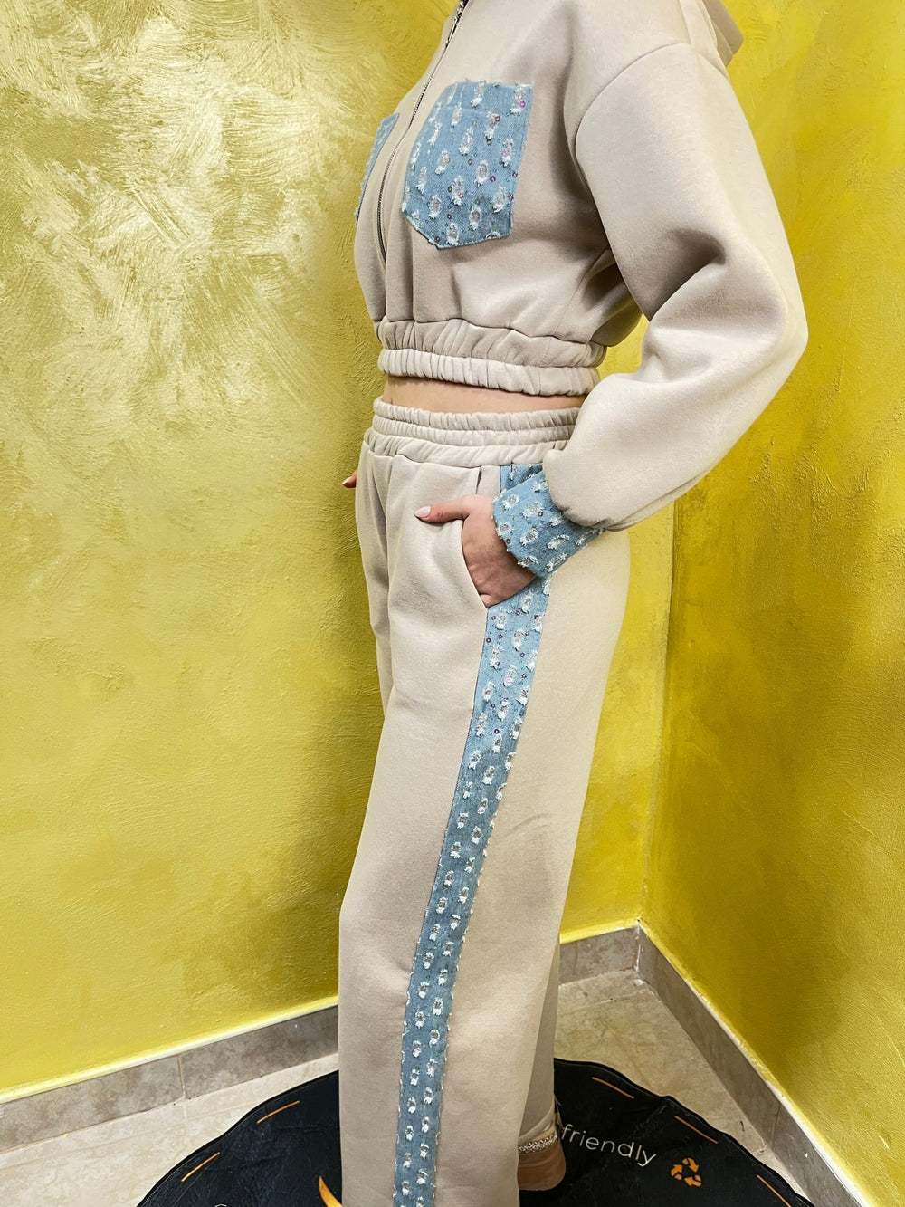 Gangstar Fashion Jolie melegítõszett Bézs - Gangstar Fashion