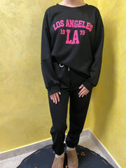 Gangstar Fashion Sofia melegítőszett Fekete - Gangstar Fashion